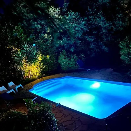 Nouveau A La Location Climatisee Avec Piscine, Plage Et Commerces Accessibles A Pieds Villa Grimaud