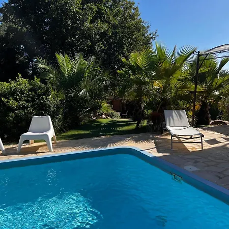 Nouveau A La Location Climatisee Avec Piscine, Plage Et Commerces Accessibles A Pieds Villa *