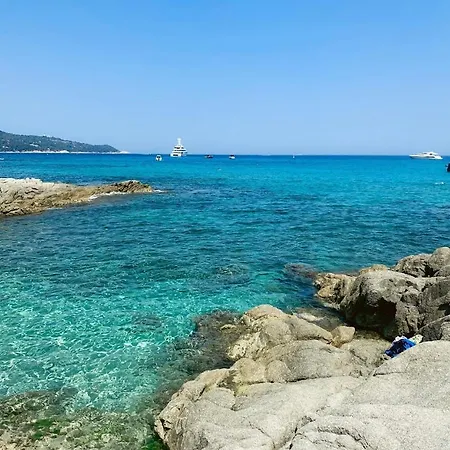 Nouveau A La Location Climatisee Avec Piscine, Plage Et Commerces Accessibles A Pieds * Grimaud